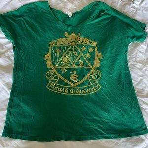 Kappa Delta Shirt Small Green
